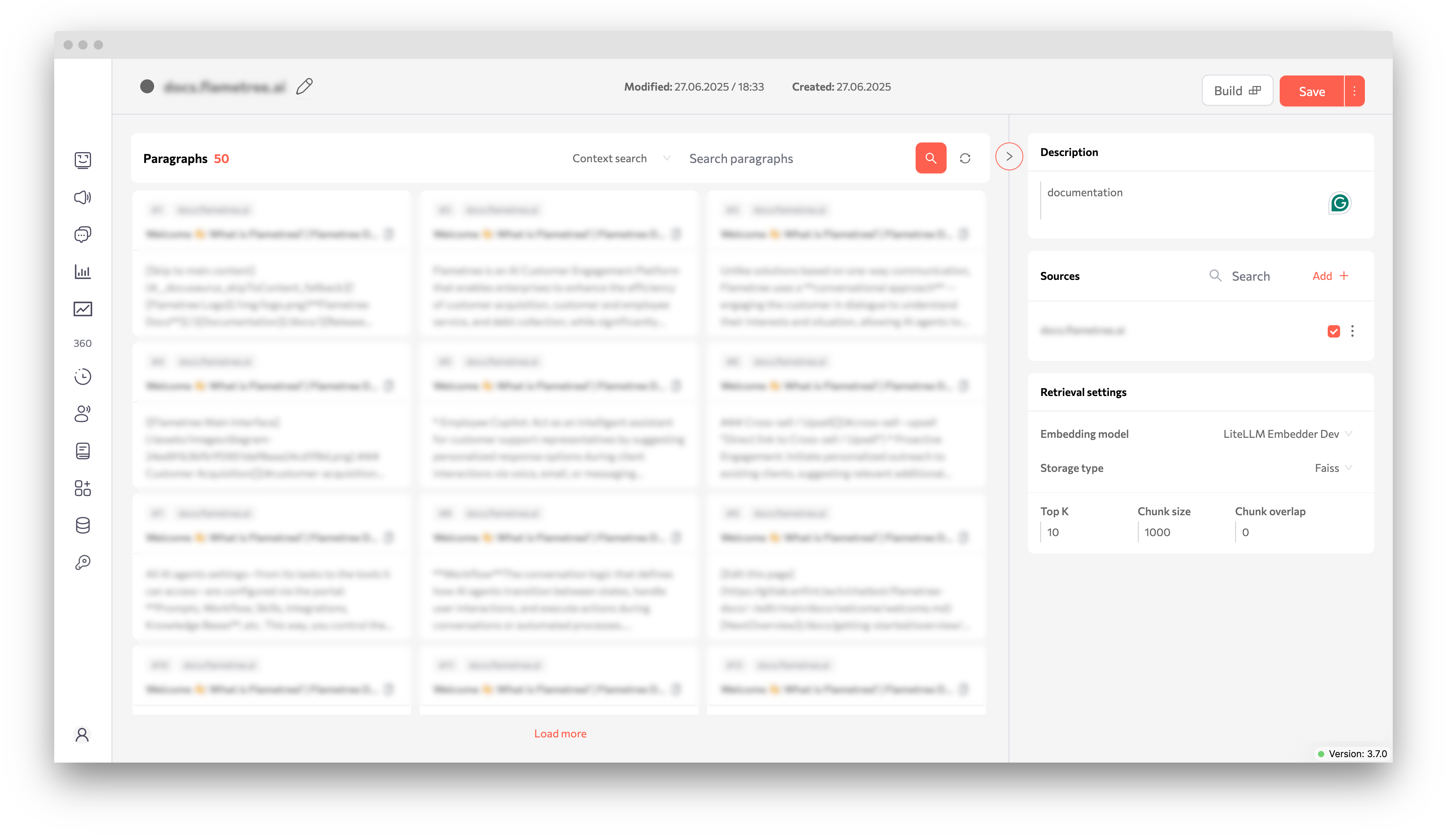 Example of knowledge base
